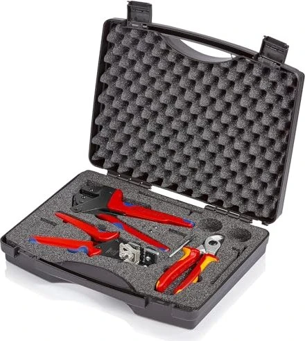 Knipex Photovoltaik Handwerkzeugset inkl. Koffer, 3-tlg.