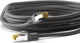 goobay Patchkabel, Cat7/Cat6a, S/FTP, RJ-45/RJ-45, 5m, schwarz