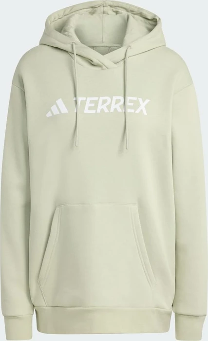 adidas Terrex Multi Large Logo Hoodie halo green (Damen)