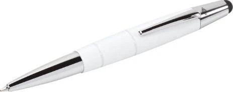 Wedo Touch Pen Pioneer 2in1 weiß glänzend