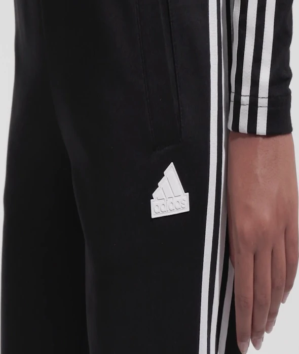 adidas Future Icons 3-Streifen Regular Trainingshose lang schwarz (Damen)