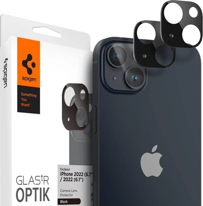 Spigen Optik Lens Protector für Apple iPhone 14/14 Plus schwarz