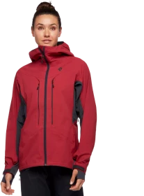 Black Diamond Dawn Patrol Hybrid Shell Funktionsjacke wild rose (Damen)