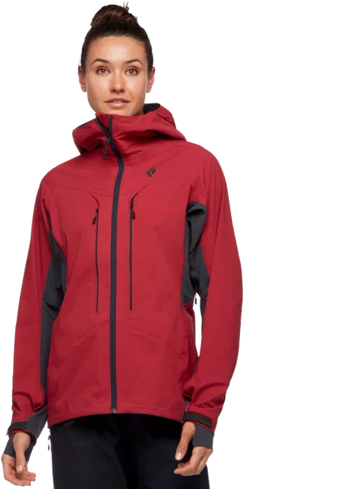 Black Diamond Dawn Patrol Hybrid Shell Funktionsjacke wild rose (Damen)