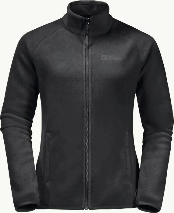 Jack Wolfskin Moonrise FZ Funktionsjacke schwarz (Damen)