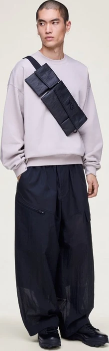 adidas Y-3 Brushed Terry Crew Sweatshirt light brown