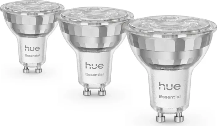 Philips Hue Essential White and Color Ambiance 345 GU10 4.7W, 3 Stück