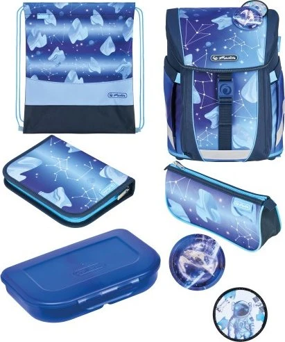 Herlitz Filo Active XL Plus Schultaschen-Set, 5-tlg.