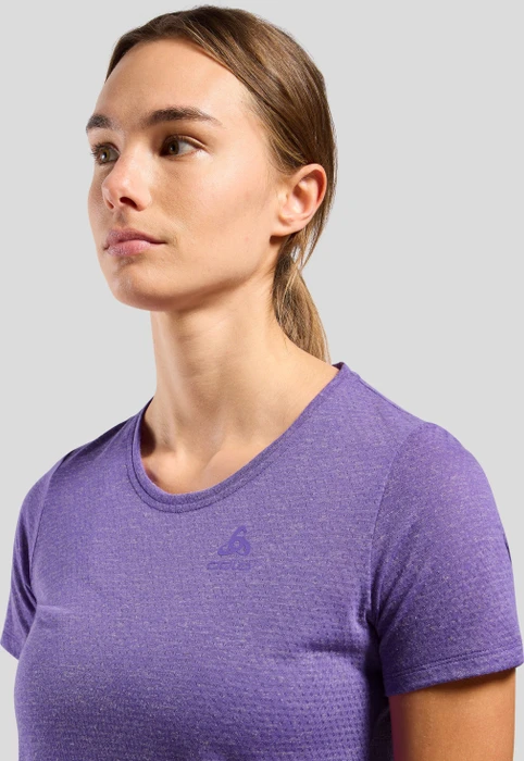 Odlo Active 365 Linencool Funktionsshirt kurzarm afterparty melange (Damen)
