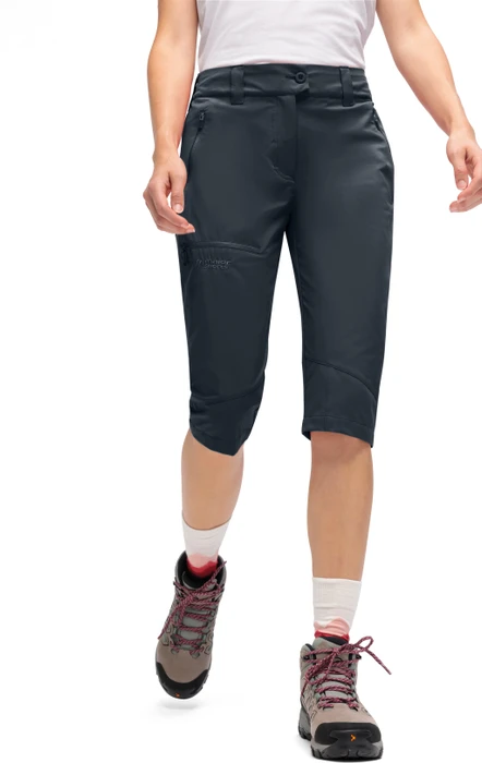 Maier Sports Lulaka Capri Loop Hose 3/4 graphite (Damen)