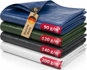 Noor Hobby Garten-Abdeckplane grün, 3x4m, 120g/m²