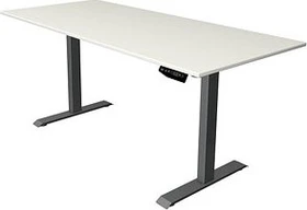 Kerkmann Move 1 elektrisch höhenverstellbarer Sitz-Steh-Schreibtisch 180x80cm weiß/anthrazit