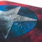 Grupo Erik Editores Captain America Schild XL, 800x350mm, Motiv rot/blau/weiß Vorschaubild