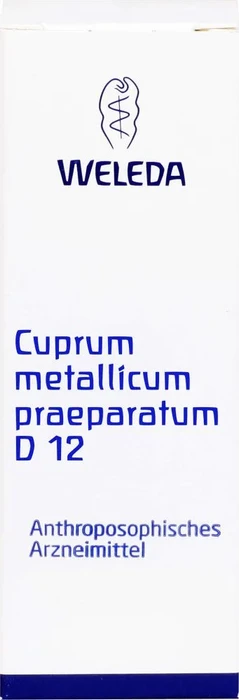 Weleda Cuprum Metallicum Praep. D12 Trituration, 20g