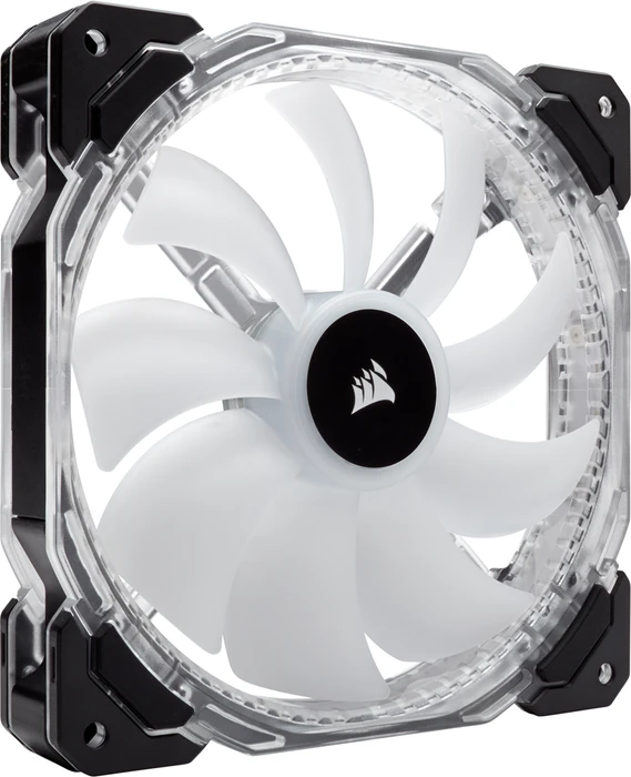 Corsair Air Series HD140 LED RGB High Static Pressure PWM, LED-Steuerung, Lüftersteuerung, 140mm, 2er-Pack