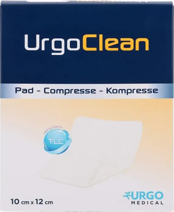 Urgo Clean Kompresse, 10 x 12cm, 10 Stück