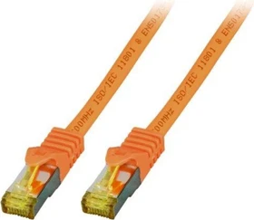 EFB Elektronik Patchkabel, Cat7/Cat6a, S/FTP, RJ-45/RJ-45, 1m, orange