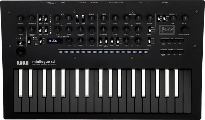 Korg minilogue xd inverted