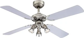 Westinghouse Princess Euro Deckenventilator silber