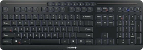 Cherry Stream Keyboard Ultimate, schwarz, LEDs weiß, USB/Bluetooth, US
