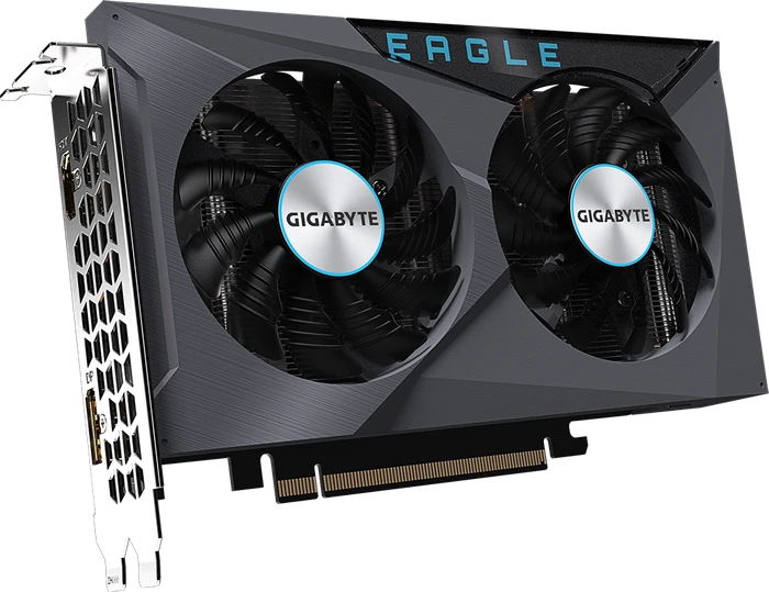 GIGABYTE Radeon RX 6400 Eagle 4G, 4GB GDDR6, HDMI, DP