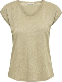 ONLY Silvery Top Shirt gold colour (Damen)