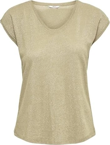 ONLY Silvery Top Shirt gold colour (Damen)