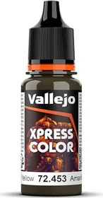 Vallejo Xpress Color 453 military yellow, 18ml