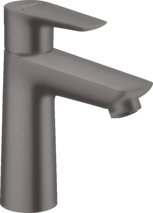 Hansgrohe Talis E 110 mit Zugstangen-Ablaufgarnitur brushed black chrome