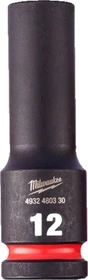Milwaukee Shockwave Außensechskant Steckschlüssel 1/2", 12x78mm, 1 Stück