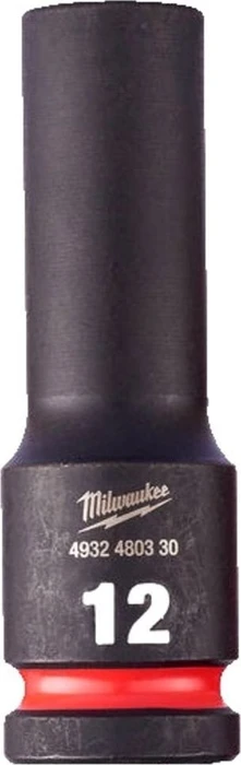 Milwaukee Shockwave Außensechskant Steckschlüssel 1/2", 12x78mm, 1 Stück