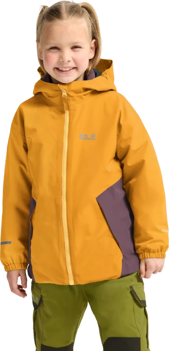 Jack Wolfskin Iceland 3in1 Funktionsjacke burly yellow JW (Junior)