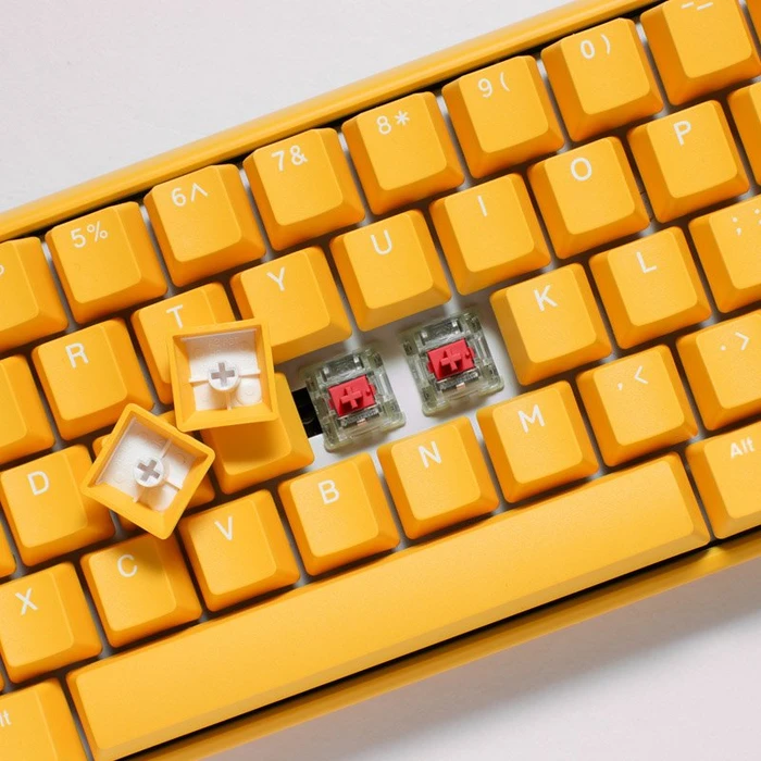 Ducky One 3 Yellow SF PBT, LEDs RGB, MX RGB RED, USB, US
