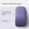 Microsoft Surface Arc Mouse, Violett, Bluetooth Vorschaubild