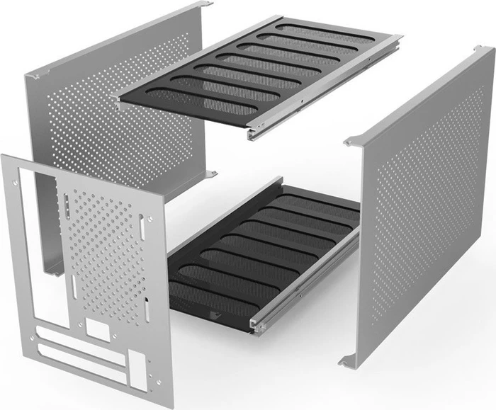 Streacom DA2, silber, Mini-ITX