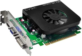 EVGA GeForce GT 730, 1GB GDDR5, VGA, DVI, HDMI