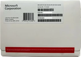 Microsoft Windows Server 2022 Standard 64Bit, 16 Cores, OEM/DSP/SB (englisch) (PC) (P73-08328)