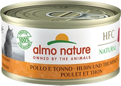 almo nature HFC Natural Cats 70 I, Huhn und Thunfisch, 70g