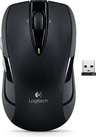 Logitech M545 Wireless Mouse schwarz, USB