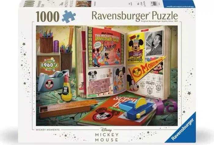 Ravensburger Puzzle 1960 Mickey Moments