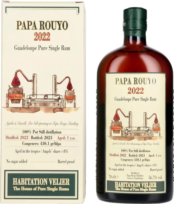 Habitation Velier Papa Rouyo 2022 700ml