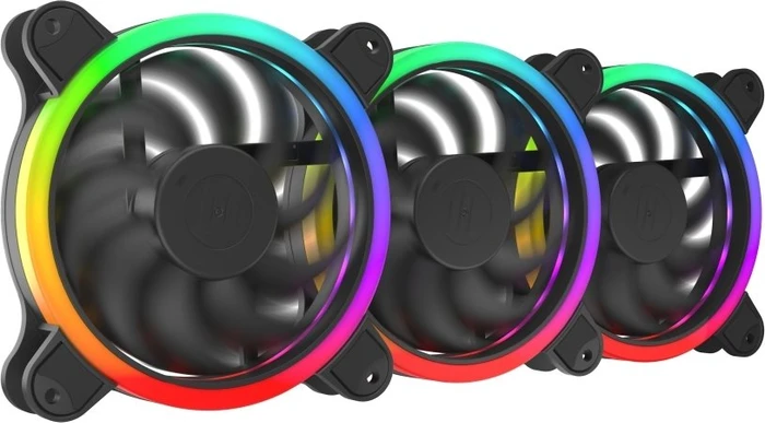 Endorfy SilentiumPC Corona HP EVO ARGB 120, LED-Steuerung, 120mm, 3er-Pack