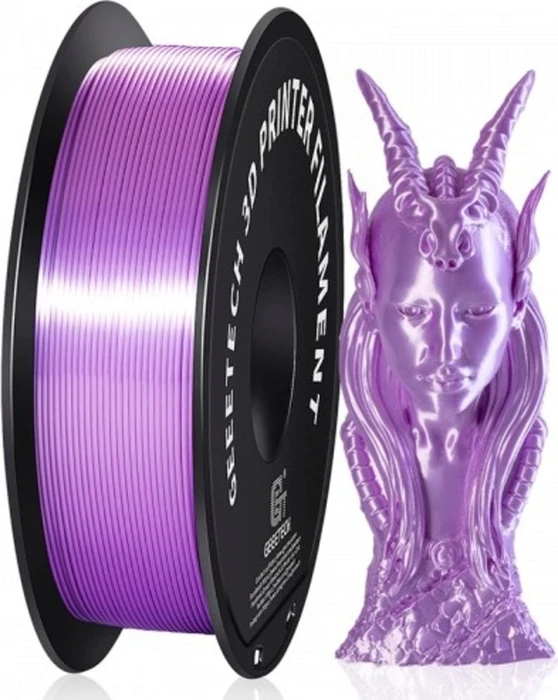 Geeetech PLA Silk, Rainbow, Spule, 1.75mm, 1.00kg
