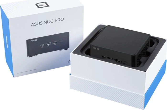 ASUS NUC 14 Pro - Tall - Revel Canyon - RNUC14RVHU7068C3I, Core Ultra 7 155H, 32GB RAM, 1TB SSD, UK-Netzkabel