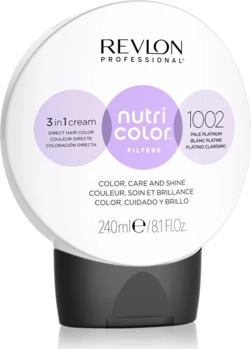 Revlon Nutri Color Filters Haartönung 1002 pale platinum, 240ml