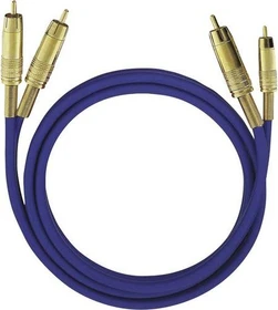 Oehlbach NF1 Master Composite Audio Kabel 5m blau (2038)