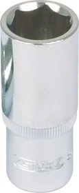 KS Tools CHROMEplus Außensechskant Steckschlüssel 1/2", 19x76mm
