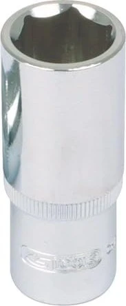 KS Tools CHROMEplus Außensechskant Steckschlüssel 1/2", 19x76mm