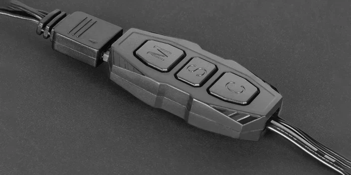 Mars Gaming MF-Linkfinity Kit, weiß, LED-Steuerung, 124mm, 3er-Pack