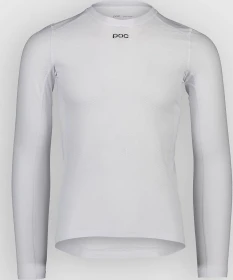 POC Essential Layer Funktionsshirt langarm hydrogen white (Herren)